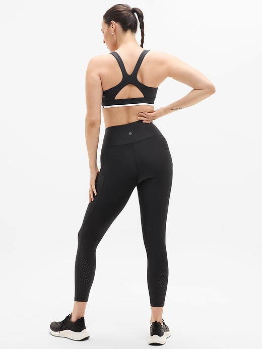 Image number 8 showing, Interval Stash Ultra High Rise Lasercut 7/8 Legging