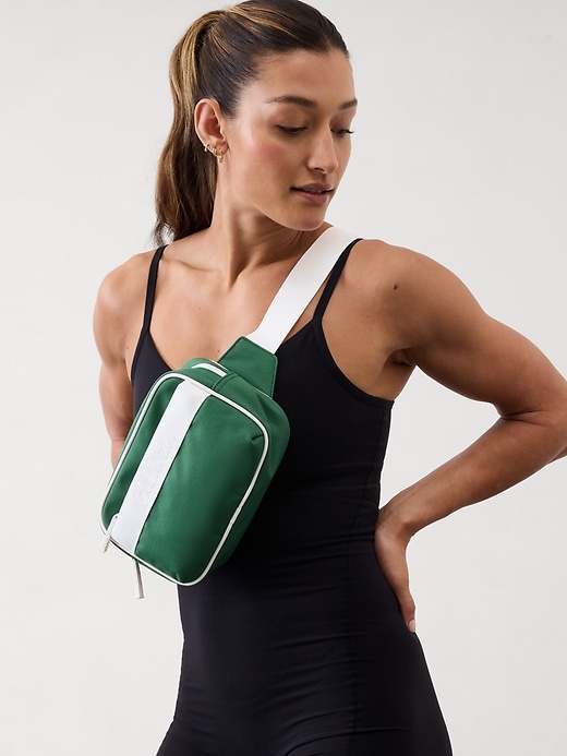 Image number 1 showing, All About Large Canvas Belt Bag