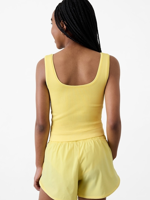 Image number 4 showing, Athleta Girl Rise Above Rib Crop Tank