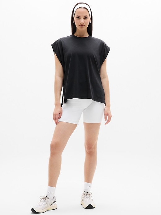Image number 5 showing, True Cotton Oversized Muscle Tee