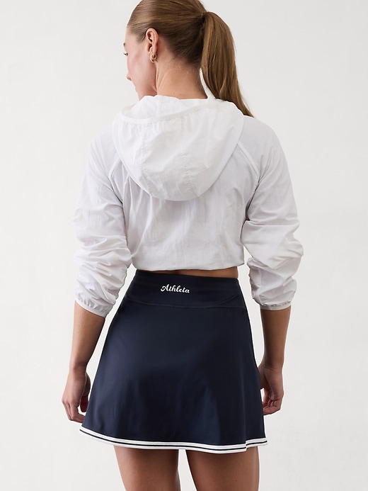 Image number 5 showing, Crosscourt High Rise Tipped 14" Skort