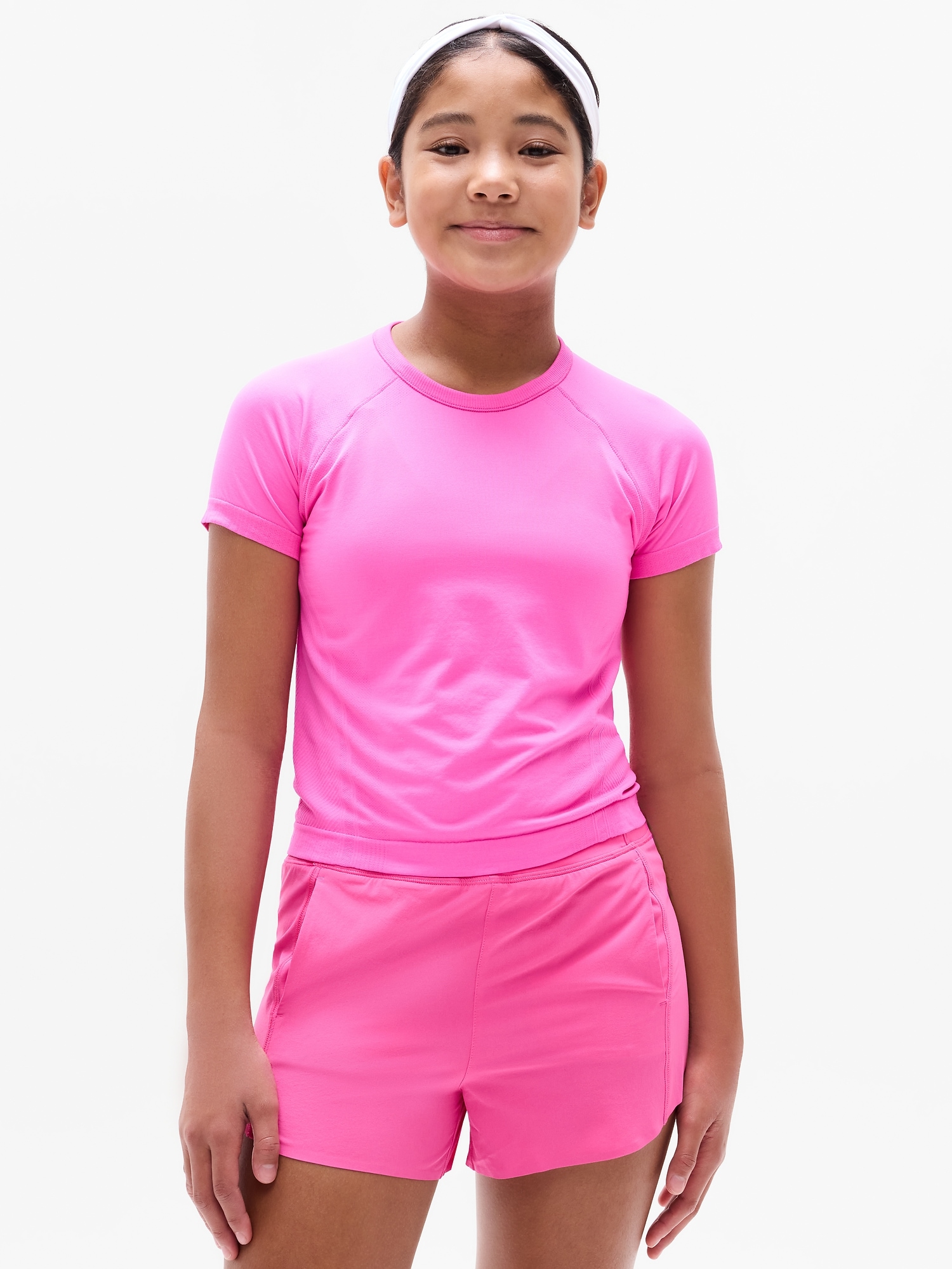 Athleta Girl Power Up Sport Length Tee
