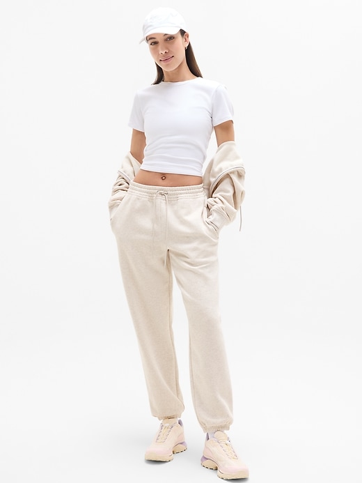 Image number 2 showing, Forever Fleece Mid Rise Jogger