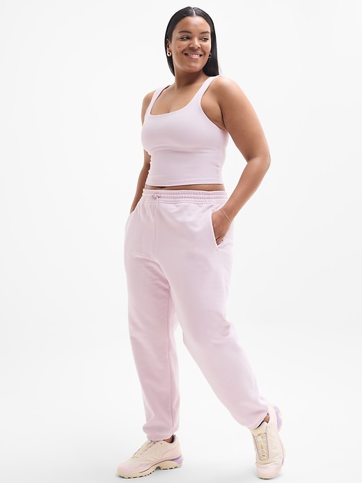 Image number 5 showing, Forever Fleece Mid Rise Jogger