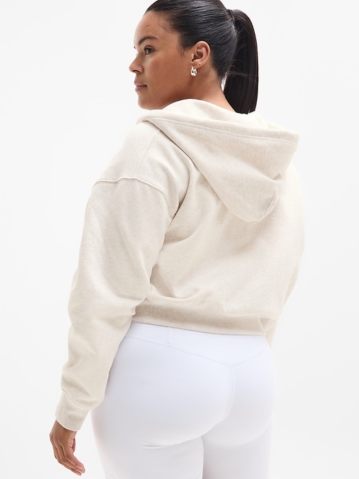 Image number 3 showing, Forever Fleece Crop Full Zip