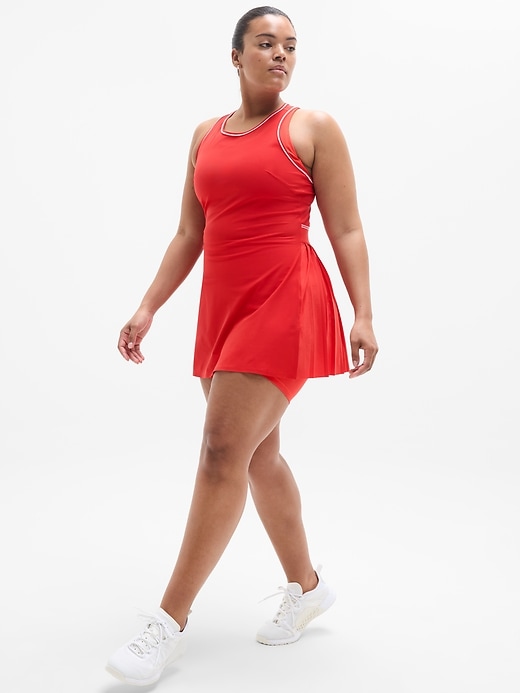 Image number 5 showing, Match Point Pleated Dress