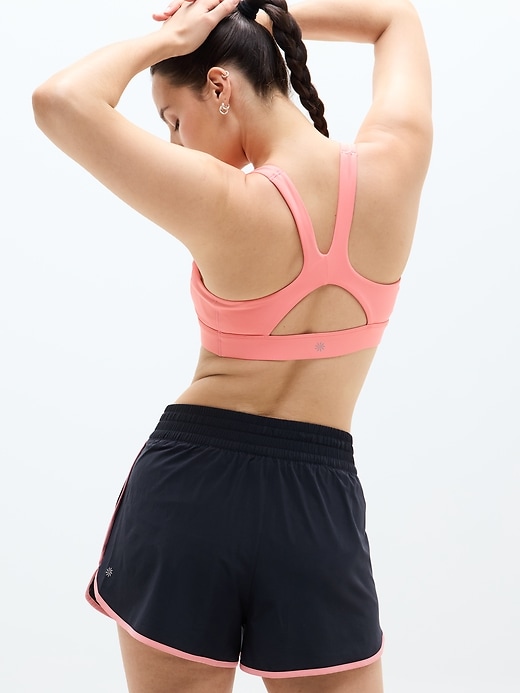 Image number 8 showing, Weekender High Rise 3" Stripe Run Short