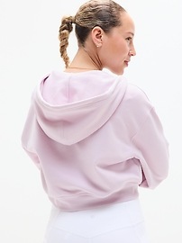 Forever Fleece Crop Full Zip