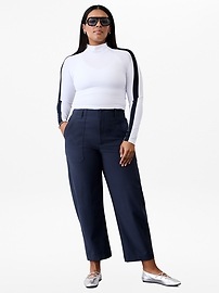 Skyline High Rise Barrel Leg Pant