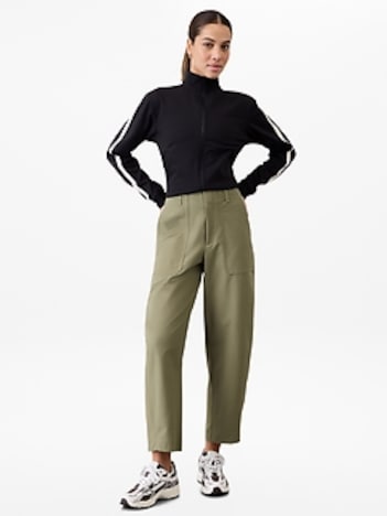 Skyline High Rise Barrel Leg Pant