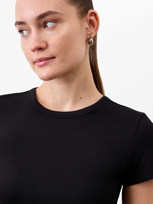 Image number 7 showing, Signature Rib Tee Dress