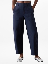 Skyline High Rise Barrel Leg Pant