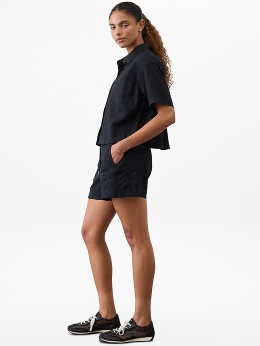 Image number 5 showing, Retreat Linen Short Sleeve Shirt