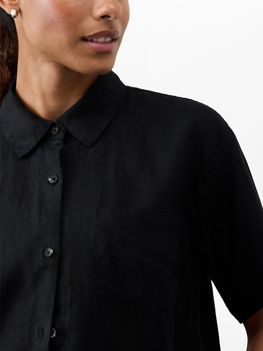 Image number 6 showing, Retreat Linen Short Sleeve Shirt
