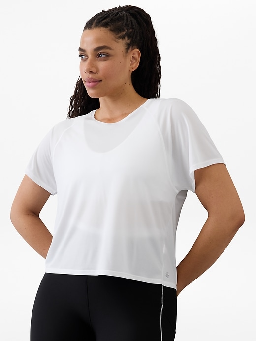 Image number 6 showing, Grid Knit Tee
