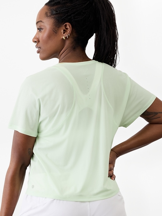 Image number 7 showing, Grid Knit Tee