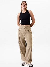 Paradise Mid Rise Straight Leg Cargo Pant