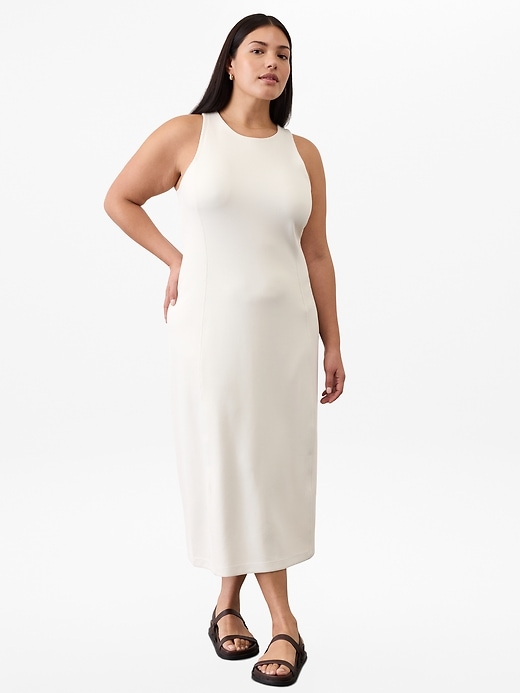 Image number 5 showing, Seasoft Rib Midi Tank Dress