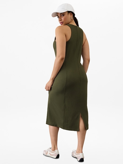 Image number 6 showing, Seasoft Rib Midi Tank Dress