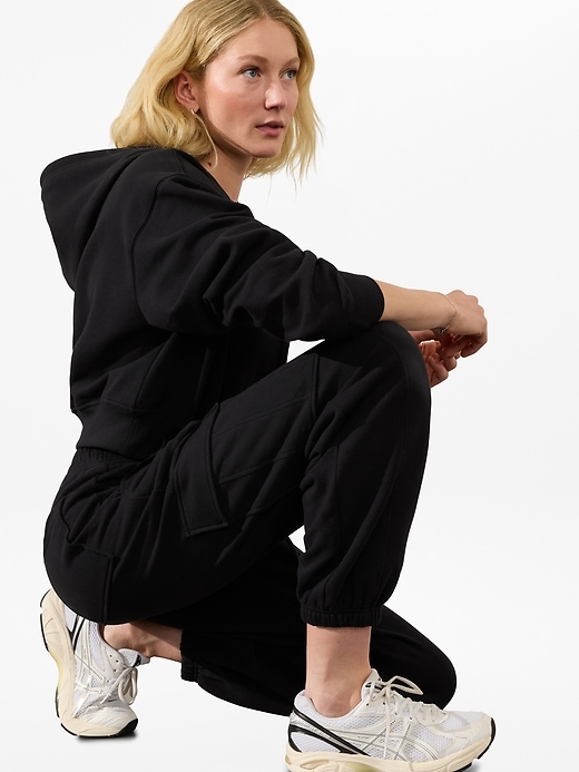 Image number 3 showing, Forever Fleece Crop Full Zip