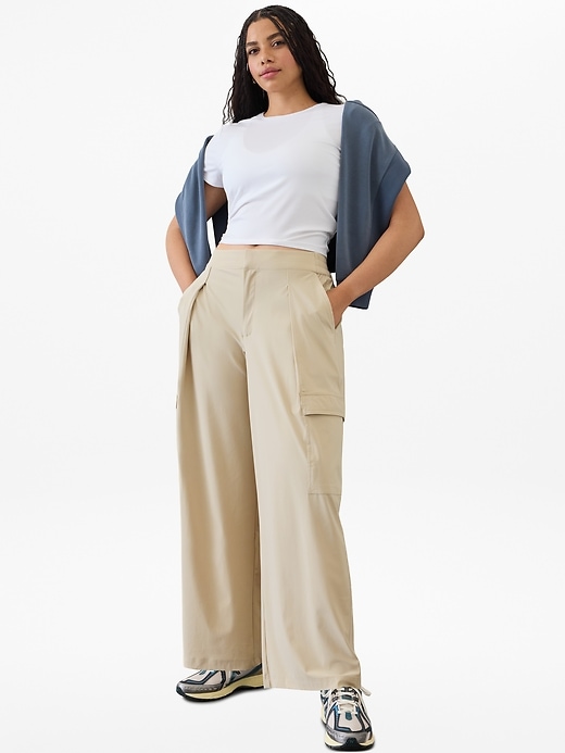 Image number 7 showing, Pinnacle High Rise Cargo Trouser
