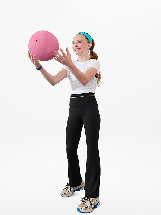Image number 1 showing, Athleta Girl High Rise Chit Chat Flare Pant
