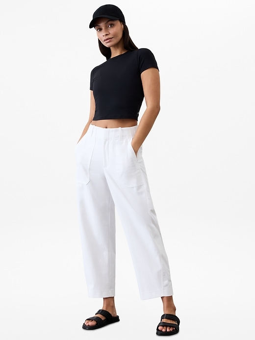 Image number 3 showing, Skyline High Rise Barrel Leg Pant