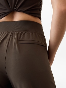 Brooklyn Mid Rise Ankle Pant - Brown - image 5