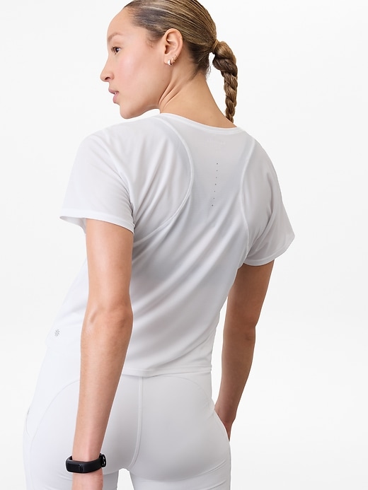 Image number 2 showing, Grid Knit Tee