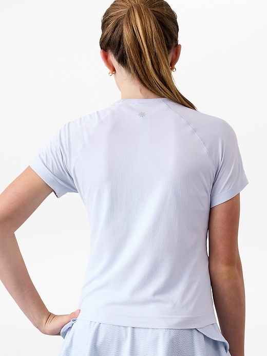 Image number 3 showing, Athleta Girl Power Up Sport Length Tee