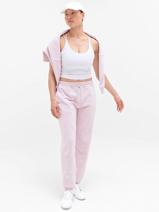 Image number 4 showing, Forever Fleece Mid Rise Jogger