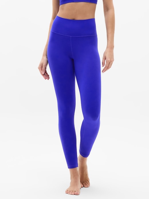 Image number 1 showing, Transcend High Rise Contrast Stitch 7/8 Legging