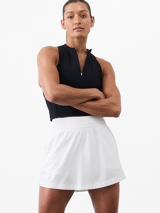 Image number 1 showing, Weekender High Rise 14" Run Skort