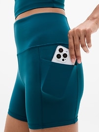Salutation Stash High Rise 5" Short