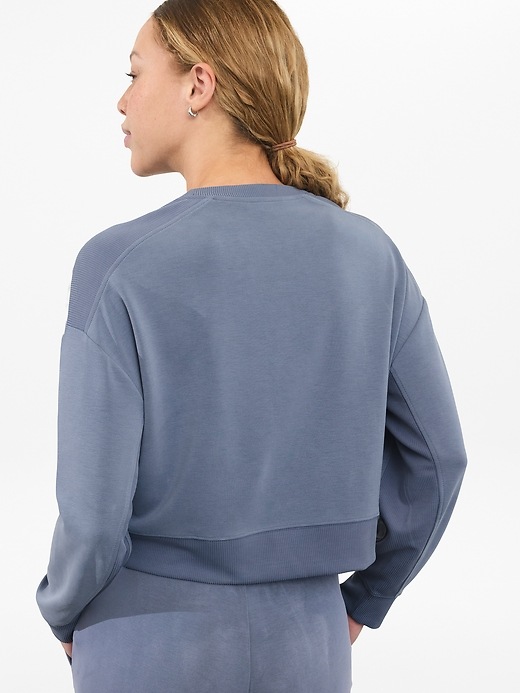 Seasoft Rib Crewneck Sweatshirt