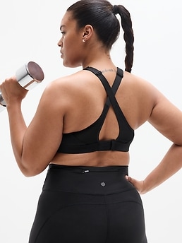 Speed Run High Support Sports Bra - Black - image 5