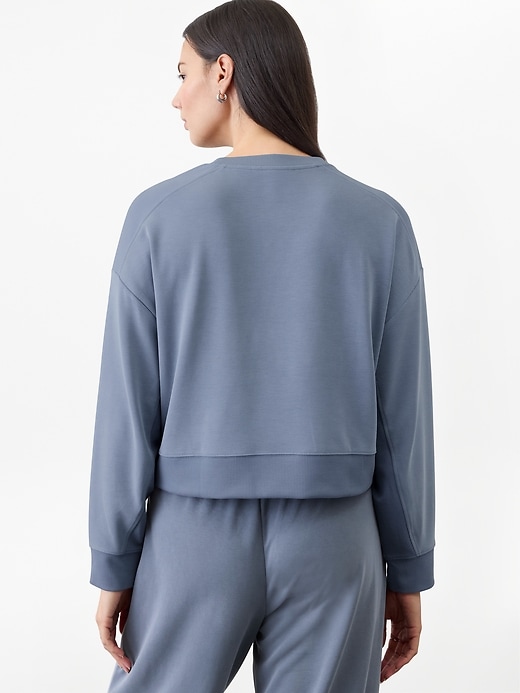 Image number 7 showing, Seasoft Rib Crewneck Sweatshirt