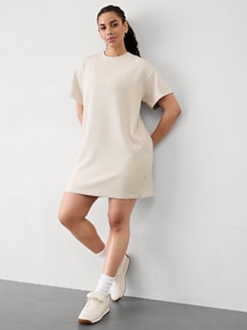 Seasoft Rib Tee Dress