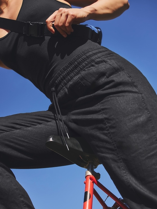Image number 2 showing, Retreat High Rise Linen Ankle Pant