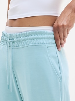 Seasoft Mid Rise Straight Pant - Blue - image 5