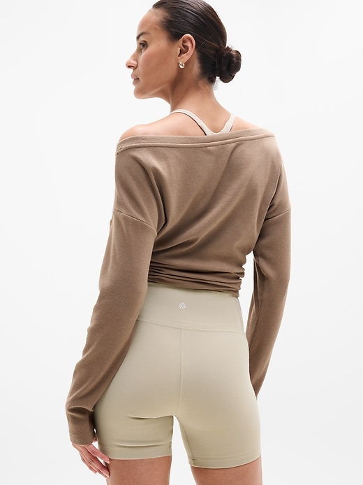 Image number 7 showing, Intuition High Rise 5” Cotton Short