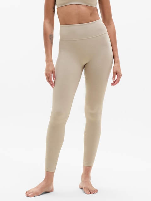 Intuition Ultra High Rise Cotton Legging - Beige