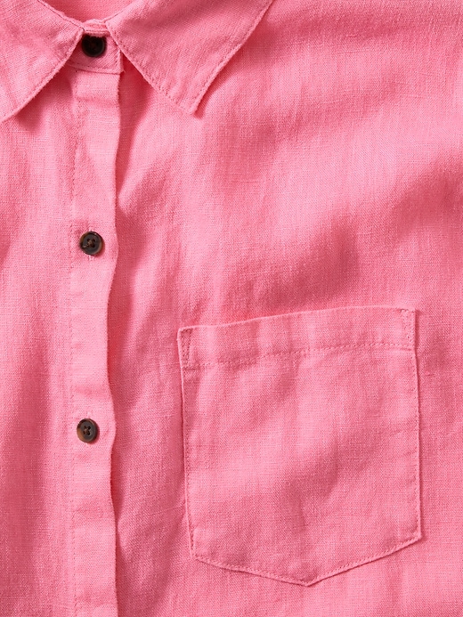 Image number 4 showing, Retreat Linen Top