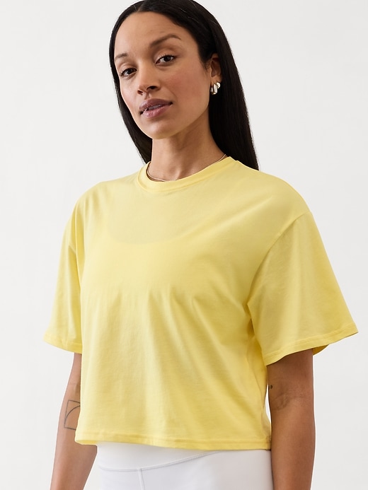 Image number 3 showing, True Cotton Crop Tee