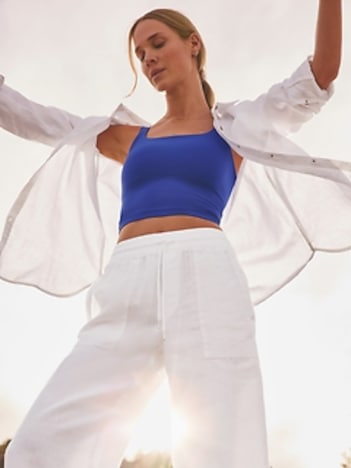 Retreat Linen Top