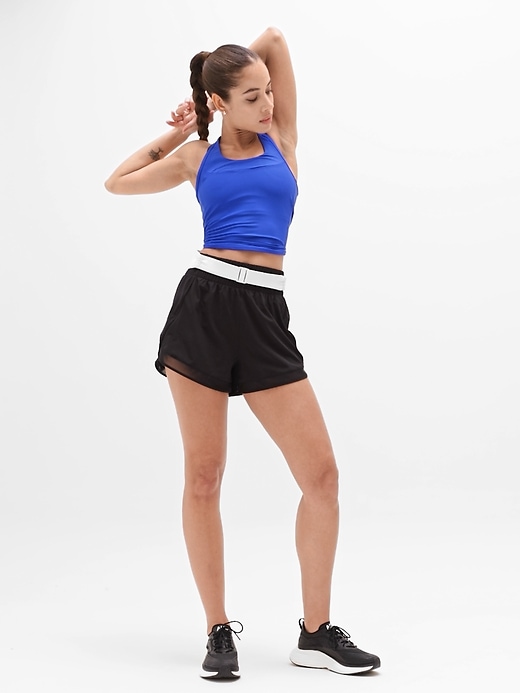 Image number 4 showing, Mesh Racer Run High Rise 3" Short