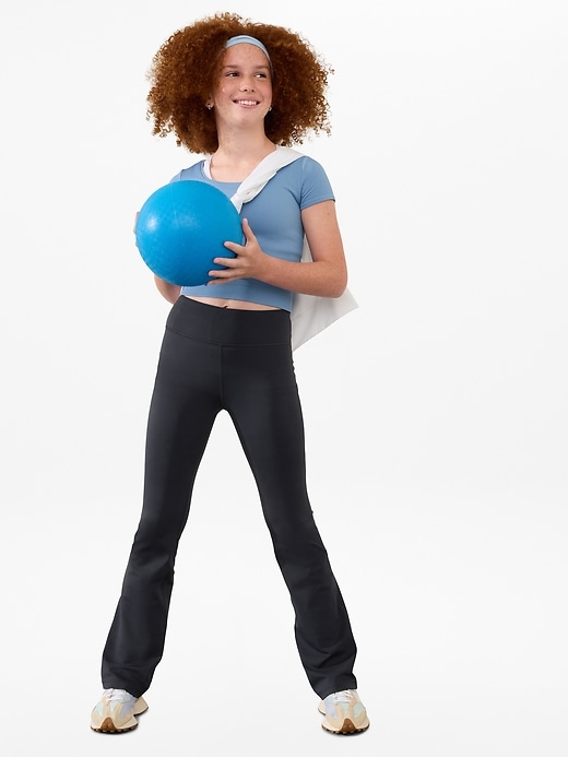 Image number 1 showing, Athleta Girl High Rise Chit Chat Flare Pant
