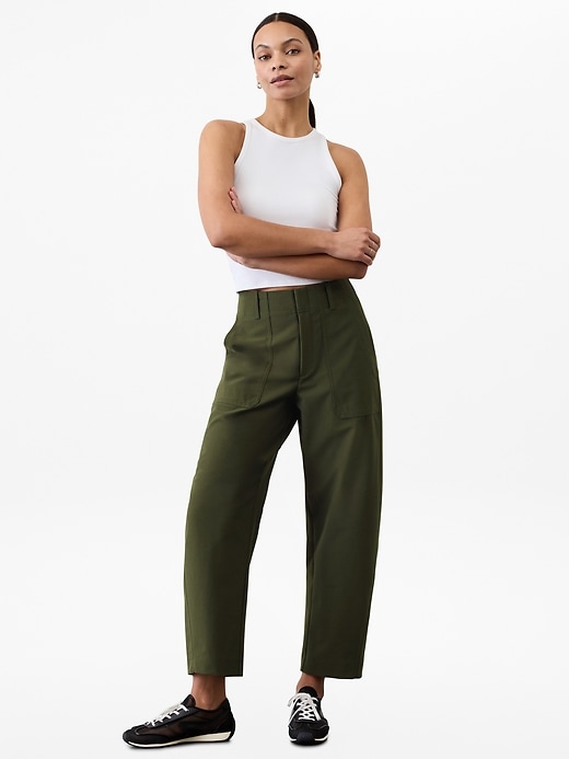 Image number 1 showing, Skyline High Rise Barrel Leg Pant