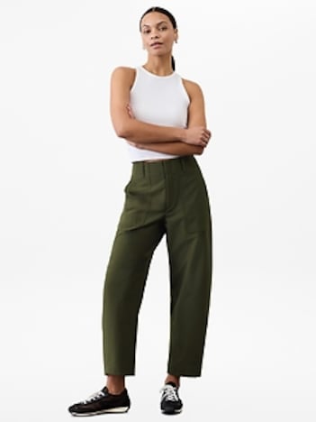 Skyline High Rise Barrel Leg Pant