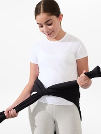 Athleta Girl Power Up Sport Length Tee